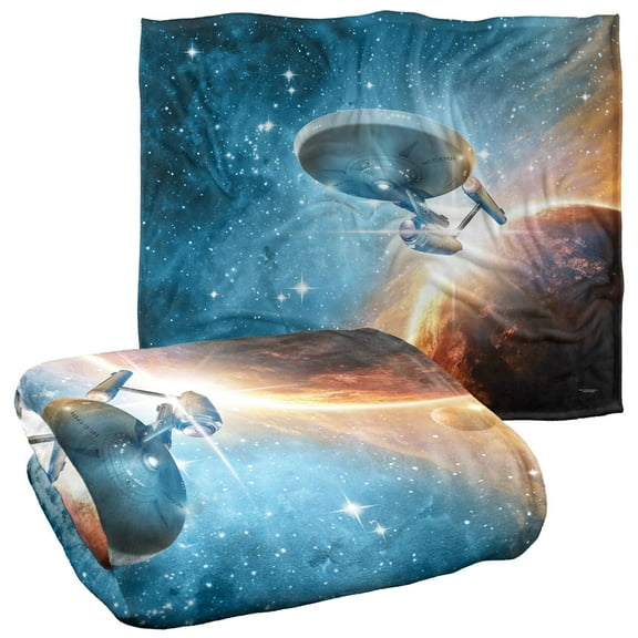 Star Trek Final Frontier Officially Licensed Silky Touch Super Soft Throw Blanket 50' x 60'