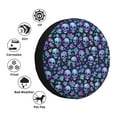thumbnail image 5 of Rv Spare Tire Cover 17 inch - Skull purple flower Tire Covers for Trailers, Adjustable Camper Spare Tire Cover, 5 of 7