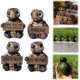 thumbnail image 2 of Adornos de tortuga marina JWDX, conjunto de cuatro estatuas de tortugas marinas adorables con letreros y frases divertidas, con detalles náuticos, costeros, marinos, oceánicos, de playa, tortugas, 2 of 8
