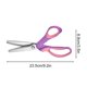 thumbnail image 2 of Lace Scissors Stainless Steel Sawtooth Scissors Lock Scissors Tooth Cloth Scissors Dog Teeth Scissors, 2 of 4