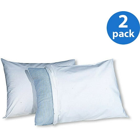 Fresh Ideas™ White Allergy Relief Pillow Protectors, 2- Pack