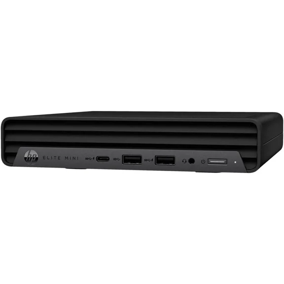 HP Elite Mini 800 G9 Desktop Computer - Intel Core i7 14th Gen i7-14700T - 16 GB - 256 GB SSD - Desktop Mini - Intel Q670 Chip - Windows 11 Pro - Intel UHD Graphics 770 DDR5 SDRAM - IEEE 802.11ax -...