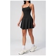 thumbnail image 3 of PISONIC Womens Tennis Dress, 2-in-1 Golf Workout Dress with Built-in Bra & Shorts Pockets, Athletic Dresses with Adjustable Strap, 3 of 6