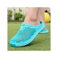 thumbnail image 6 of Gomelly Women Men Slides Slip On Clogs Backless Sandals Breathable Slippers Indoor House Light Blue 7.5 Men, 6 of 9