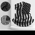 thumbnail image 4 of Siminsem 4th Of July UV Face Shield UPF 50+ Neck Gaiter for Men Women, Cooling Breathable Balaclava Mask for Outdoor Sports Hiking Fishing Cycling, Multipurpose Bandana Scarf, Grey, One Size, 4 of 6