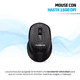 thumbnail image 4 of Teclado y Mouse Inalambricos BLOOSOM con receptor USB Color negro, 4 of 4