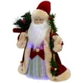 thumbnail image 4 of Northlight Lighted Color-Changing Fiber Optic Santa Claus Christmas Tree Topper - 12", 4 of 6