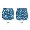 thumbnail image 5 of Lsque Octopus And Whale Printed Women's Running Shorts with Liner Pockets,Elastic Quick Dry Workout Athletic Gym Yoga Shorts,Womens High Waist Shorts-X-Large, 5 of 9