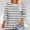 White plus size striped tops a1, variant on thefmos Plus Size Striped Pullover Tops for Women Fall Winter 3/4 Sleeve Round Neck Comfy Casual Loose Fit Blouses Cute Trendy Tee Shirts Everyday Wear, White 3XL