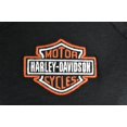 thumbnail image 5 of Harley-Davidson Women's T-Shirt Black 4 Button Henley (S24), 5 of 5