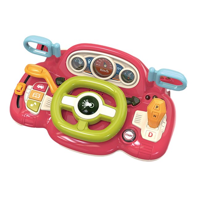 Juego de volante Simularon Los Juguetes Educativos de la lámpara Del Sonido Del Juguete Del Conductor Del Volante Magideal Juego de volante