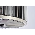 thumbnail image 4 of Elegant Lighting Chelsea 44" 10 Light Royal Crystal Pendant Lamp, 4 of 8