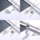 thumbnail image 3 of Joyería de cremación de plata de ley 925 Memorial CZ Lágrima Cenizas Recuerdo Urnas Collar colgante para urnas Collares Cenizas Joyería Regalos, 3 of 5