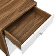 thumbnail image 3 of Archivador Modway Transmit Walnut White 56x38x47 cm, 3 of 8