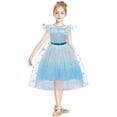 thumbnail image 3 of Princess Costume Dress for Little Girls Fancy Birthday Cosplay Party Dress up, 3 of 6
