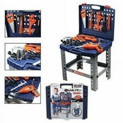 Quality Educational Toy Tool Workbench for Kid Pretend Play Construction Workshop Carry Case