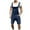 Dark Blue, variant on Shorts for Men Casual Fashion Solid Breast Pocket Ripped Shorts Straight Type Overalls Overalls for Men