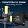 thumbnail image 2 of 2 Pack Outdoor Faucet Covers for Winter 9" H x 7" W, Outdoor Garden Faucet Socks for Freeze Protection, Reusable Waterproof Insulated Faucet Cover, 2 of 5