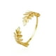 thumbnail image 3 of 2 piezas de brazalete de diadema de diosa, juego de joyas nupciales, corona de hojas de laurel romanas, brazalete de banda para la parte superior del brazo, pulsera ajustable, 3 of 5