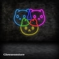 thumbnail image 3 of Glowneon Cat Rainbow Neon Sign, Cat Rainbow Led Light, Cat Rainbow Led Sign, Cat Rainbow Neon Light, 3 of 4