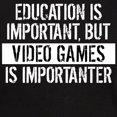 thumbnail image 3 of CafePress - Video Games Is Importanter T Shirt - Men's Classic Graphic Cotton T-Shirt, 3 of 4
