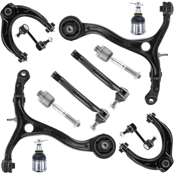 YIUIY 12pcs Front Upper & Lower Control Arms Suspension Kit For 2008-2012 Honda Accord