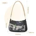 thumbnail image 3 of FORMRS Womens Shoulder Bag with Chain Strap Clutch Purse Cute Tote Handbag, Space Earth, 3 of 7
