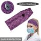 thumbnail image 3 of Diadema para mujer con botones para mascarillas y fundas Banda elástica para el cabello unisex para enfermeras Médicos y protección para los oídos Adepaton LRWJ132-4, 3 of 4