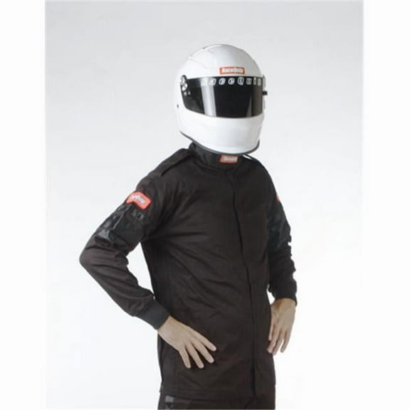 111003 SFI-1 1-L Black Driving Jacket, Medium