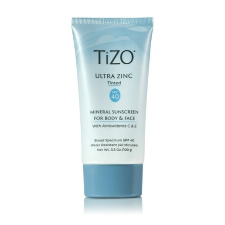 TIZO Age Defying Fusion tinted Ultra Zinc Body & Face Sunscreen SPF 40 3.5 oz