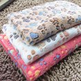 thumbnail image 1 of Cheers Chaud Chat Tapis Chien Patte Os Imprimé Molleton Couverture Coussin de Lit, 1 of 7