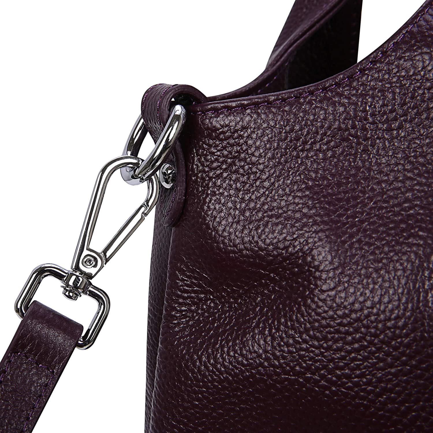 Mostdary Women Top Handle Satchels Leather Handbags Large Capacity Work Tote Shoulder Crossbody Bags Coffee
