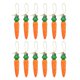 thumbnail image 3 of Adornos colgantes de zanahorias de Pascua, adornos artificiales de plástico para festivales de zanahorias, decoraciones para fiesta en casa, 12 Uds., 3 of 5