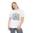 thumbnail image 5 of Happy Easter with bunnies design Unisex Heavy Cotton Tee, 5 of 9