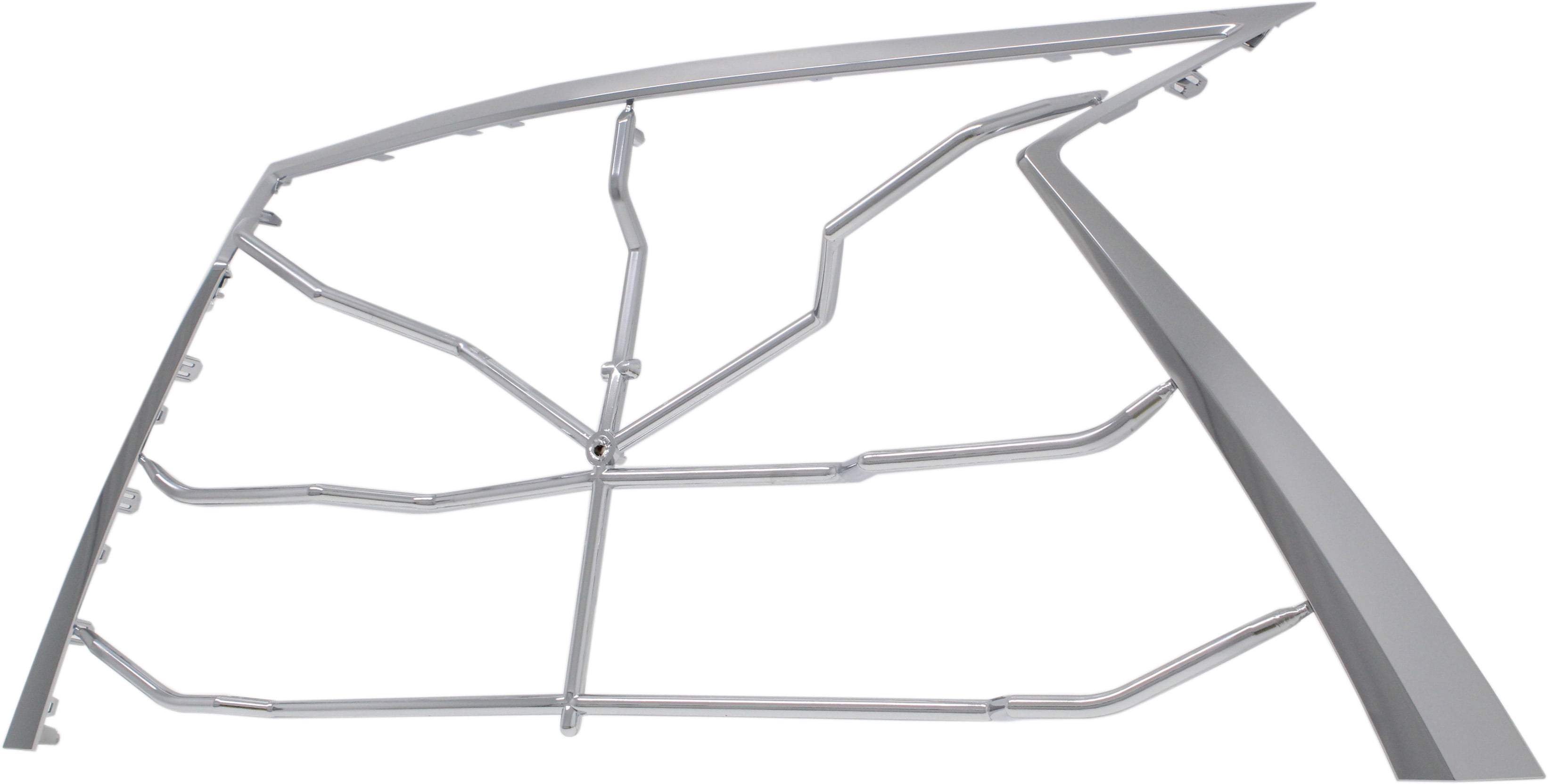 Grille Trim Compatible with 2016-2019 Lexus RX350 RX450h Upper Chrome