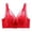 Red, variant on asdoklhq Summer Fall Sports Bras for Women 2026,Womens Fashion Plus Women Fashion Sports Lace Bra Wire Free Underwear One-Piece Bra Everyday Underwear