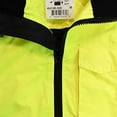 thumbnail image 5 of Radians SJ110B-3ZGS Class 3 Two-in-One High Visibility Bomber Safety Jacket, Medium, Hi-Viz Green, 5 of 7