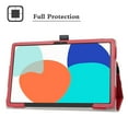 thumbnail image 2 of Labanema Compatible with Blackview Tab 11 SE Case,for Blackview Tab 11 SE Case,PU Leather Folio 2-folding Stand Cover for Blackview Tab 11/Blackview Tab 11 SE 10.36" Tablets,Red, 2 of 5