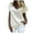 White, variant on Womens Tops and Blouses Women's Cute Sleeve Loose large Short Sleeve Casual V-Neck Top clothes under $10.00