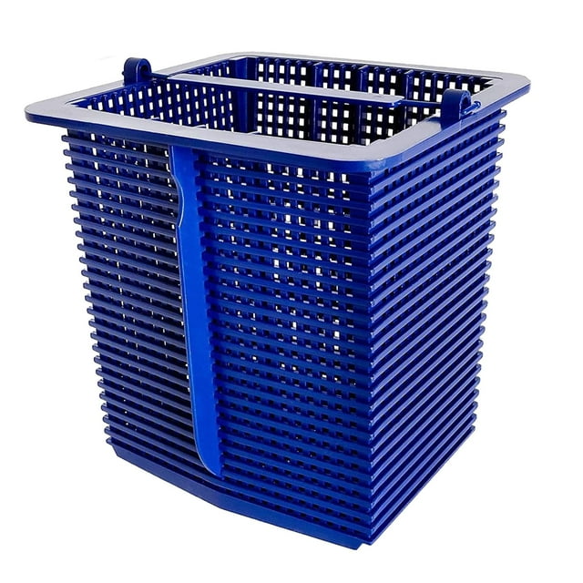 Almencla Pool Skimmer Basket Fittings Effective Swimming Pools Cleaning Basket Blue