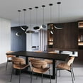 thumbnail image 4 of Sonneman 2901.25-Ck Papillons 16" Wide Led Mini Pendant - Black, 4 of 6