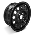 thumbnail image 3 of New 16x6.5 inch Wheel for Chevy Equinox (05-06) Black Painted Steel Rim, 3 of 5