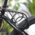 thumbnail image 7 of MELIVO Bike Lock,15.75" Bike Locks,Cable Bicycle Lock Bicycle Lock,Blue, 7 of 7