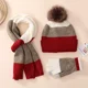 thumbnail image 2 of 4 Conjunto Gorro Bufanda Tejido Moda Unisex Invierno Frío, 2 of 8