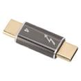 thumbnail image 2 of Adaptador tipo C macho a macho, conector tipo C macho a USB C Adaptador USBC macho a macho Diseño a prueba de futuro, 2 of 12