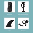thumbnail image 3 of Inflatable Stand- Surfboard Seaside Beach Water-skiing Surfboard Pulp Board Water Sports Thicken PVC Surfboard Paddle Board Surfing Board, 3 of 7