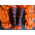 thumbnail image 7 of Youth Zombies Eat Brains & Jack-O-Lantern Pumpkin Scary Halloween Socks Bundle 2-Pack, 7 of 7