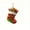 C, variant on Boreal Craft Santa Red Christmas Socks Acrylic Decorative Keychain Pendant Car Mounted Rearview Clear Quartz for Cars Cake Ornament Glass Pottery Mini Stripe Balsam Garland Battery Plain Ornament