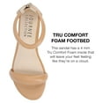 thumbnail image 2 of Journee Collection Womens Peytonn Back Heel Zip Ankle Strap Sandals, 2 of 6