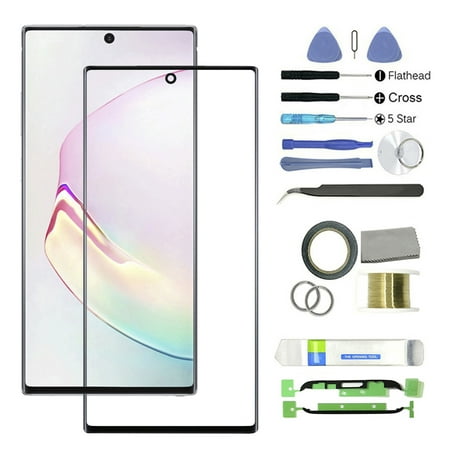 Besufy LCD Digital Display Touch Screen Digitizer Repair Tool Clear for Samsung Galaxy Note 10